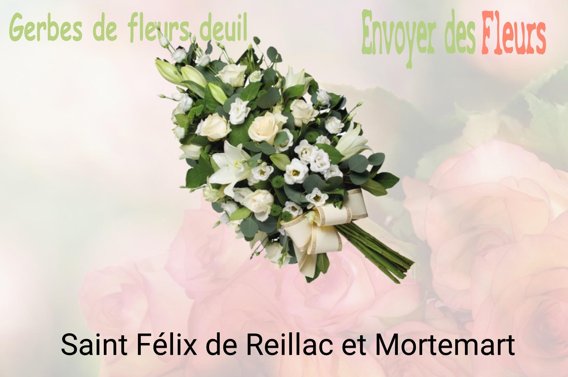 Gerbe de fleurs de deuil livrée à Saint-Félix-de-Reillac-et-Mortemart